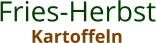 Fries-Herbst Kartoffeln